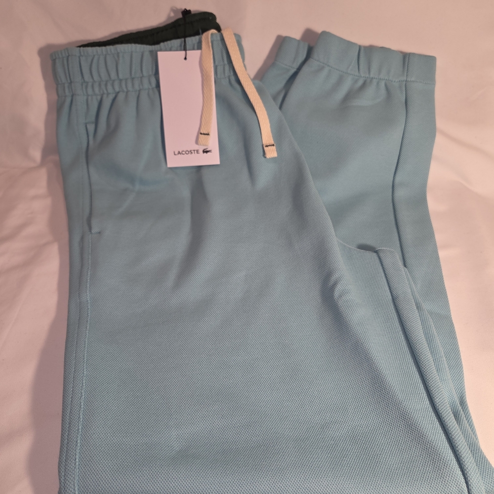 Lacoste Unisex Sky Blue Joggers